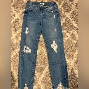 Women's JBD Blue Distressed Jeans - Size 27 Worn 4 times